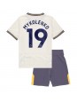 Everton Vitaliy Mykolenko #19 Ausweichtrikot für Kinder 2024-25 Kurzarm (+ Kurze Hosen)